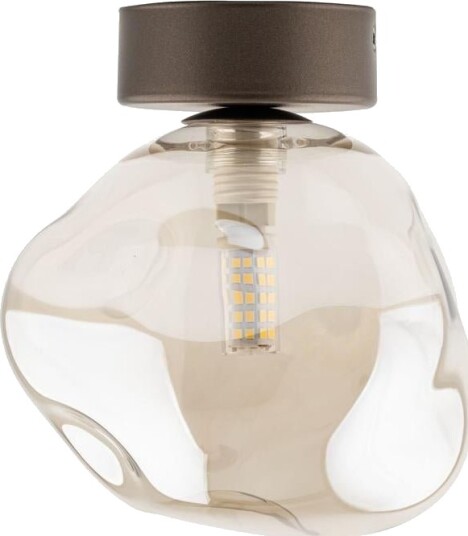 Lava tak/vegglampe   Brun