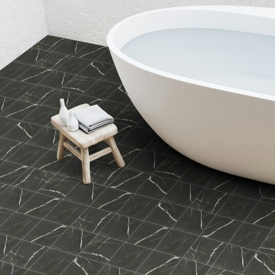Klinker Ceramiche Keope Elements Lux Port Laurent Sort 15x15 cm