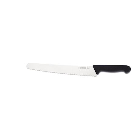 Brødkniv 25 cm Stål/Plast Svart