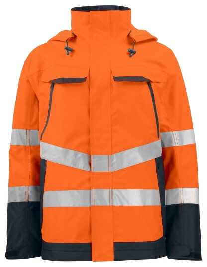 Projob 6440 Skalljakke En Iso 20471 Kl 3 Orange/black M
