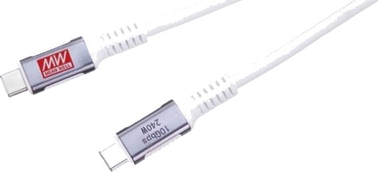 Mean Well Usb-C-Kabel Usb-C-Kontakt 1 M Usb3.2 Typecpd3.1240W