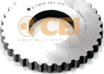 CEI 469.348 Tannhjul, hovedaksel
