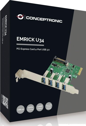 Conceptronic Emrick U34 USB 3.0 4 Port EMRICK02G