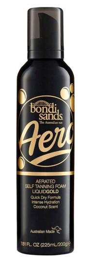 Bondi Sands Aero Self Tan Foam Liquid Gold 225ml Selvbruning