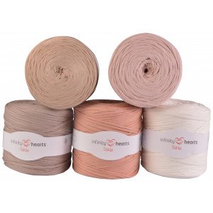 Infinity Hearts Dahlia Stofgarn 16 Beige Nuancer Infinity Hearts Dahlia Stofgarn 16 Beige Nuancer