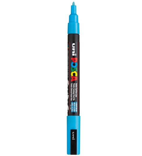 Posca Posca Marker PC-3M Fine Light blue