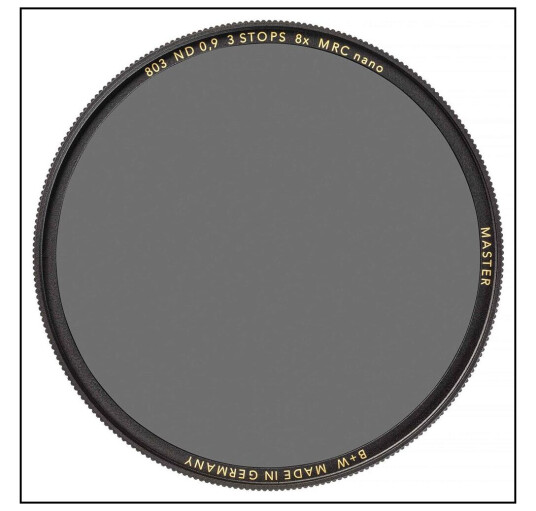 B+W ND-Filter 82 mm ND 0,9 MRC Nano Master | 3 f-stop B+W ND-Filter 82 mm ND 0,9 MRC Nano Master | 3 f-stop