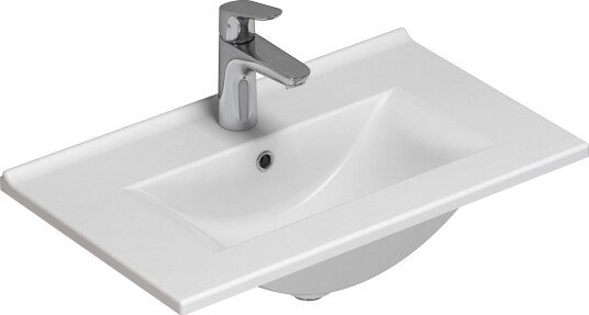 Dansani Amber mini servant, 61x36,5 cm, hvit