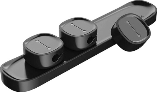 Baseus Peas Kabelorganisator Med Magnet Svart