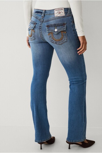 True Religion Jeans Rainbow Pkt Becca Mr Bootcut Blå True Religion Jeans Rainbow Pkt Becca Mr Bootcut Blå