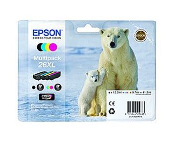 Epson Polar Bear Ink 26 XL Multipack