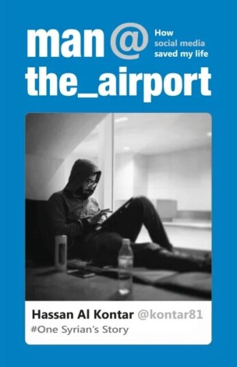Man At The Airport Av Hassan Al Kontar