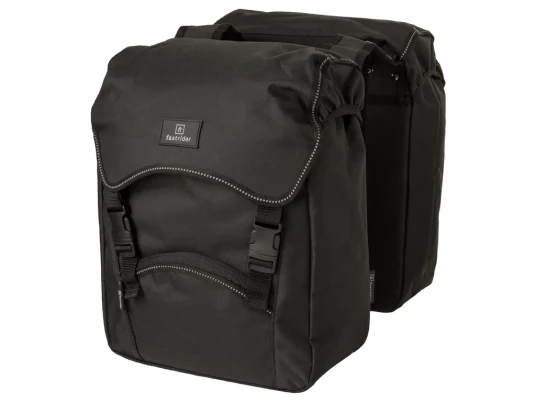 FastRider Unibag Traffic double sykkelvesker 28L svart FastRider Unibag Traffic double sykkelvesker 28L svart