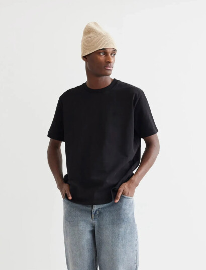 Woodbird Wbbaine Base Tee - Black - M