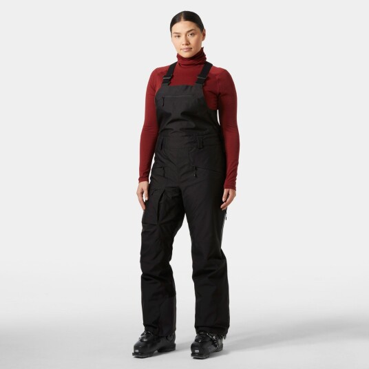 Helly Hansen Powderqueen Bib Pants 2.0 Dame Svart M