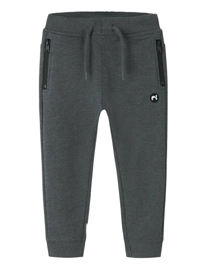 name it Nmmvimo Swe Pant Bru Noos Grey 80