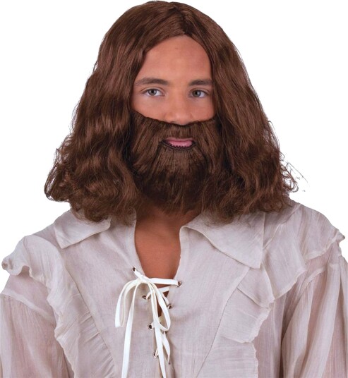Espa Parykksett Jesus Brun One size 57524