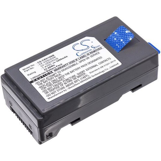 Panasonic Toughbook CF-H1 batteri (3200 mAh 7.4 V, Grå) Panasonic Toughbook CF-H1 batteri (3200 mAh 7.4 V, Grå)