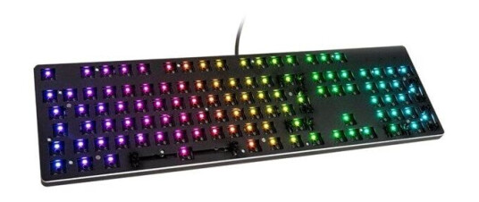 Glorious GMMK Full-Size ISO - Gamingtastatur - Svart