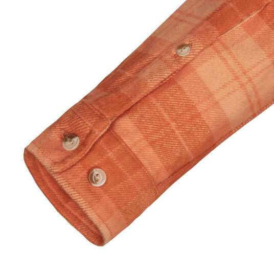Fjellreven ?VIK HEAVY FLANNEL SHIRT W PEACH SAND-DESERT BROWN Fjellreven ?VIK HEAVY FLANNEL SHIRT W PEACH SAND-DESERT BROWN