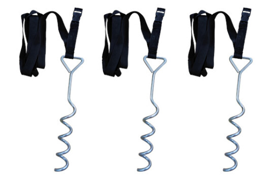ASG Trampoline Storm Protection Set - 3 Pcs. ASG Trampoline Storm Protection Set - 3 Pcs.