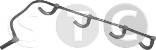 Brennstoffledning STC T492000