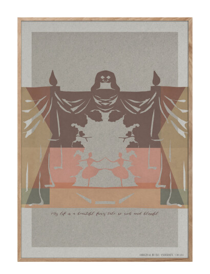 ChiCura H.c. Andersen - Cohesion - Multi/patterned - 100X140CM