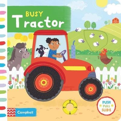 Busy Tractor Av Campbell Books