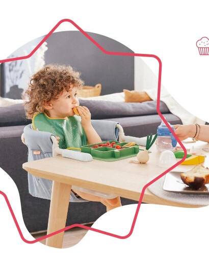Badabulle Table Seat Blue ONE SIZE Badabulle Table Seat Blue ONE SIZE
