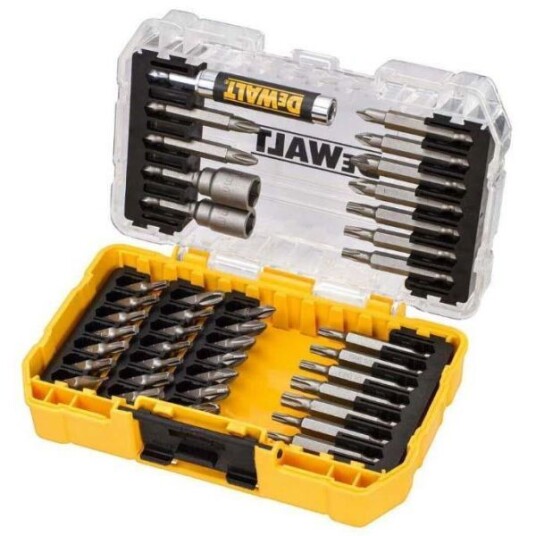 Dewalt Skrujernsett DT70705 med 40 deler - Bor & Bits til Elektroverktøy