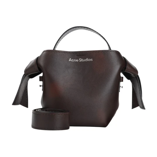 Acne Studios Dame Vesker Brun ONE SIZE,