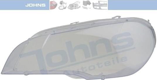 JOHNS 20 74 09-0 Lykteglass, hovedlys
