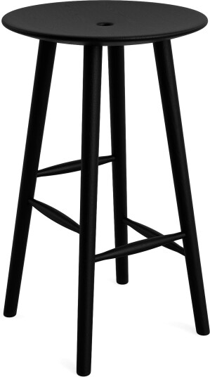 Novoform Di Volo Counter Stool Black H:65CM Novoform Di Volo Counter Stool Black H:65CM