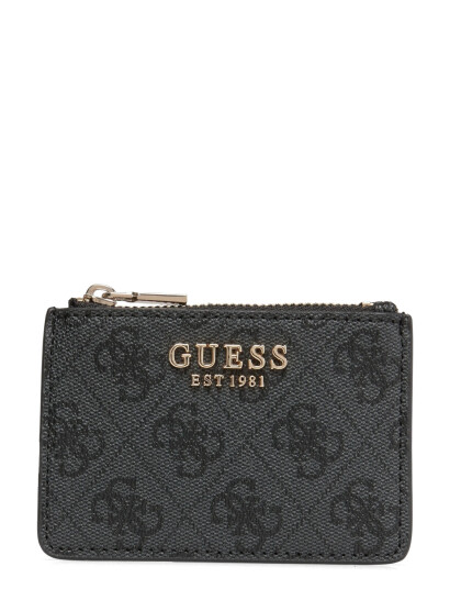 GUESS Laurel Ii Slg Credit Card Case - Black - ONE SIZE