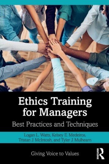 Ethics Training for Managers Best Practices and Techniques