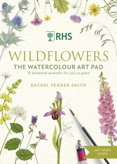Rhs Wildflowers Watercolour Art Pad Av Rachel Pedder-Smith