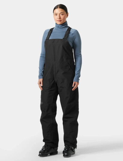 Helly Hansen W Emiko Shell Bib Pant - Black - XS Helly Hansen W Emiko Shell Bib Pant - Black - XS