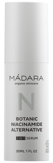Mádara Botanic Niacinamide 5in1 Serum 30ml - Fuktighetsgivende & Glansforbedrende Mádara Botanic Niacinamide 5in1 Serum 30ml - Fuktighetsgivende & Glansforbedrende