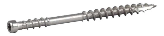Essve 5x65 A4 Fasadeskrue Utv 250-pakning - Rustfri for Trefasader Essve 5x65 A4 Fasadeskrue Utv 250-pakning - Rustfri for Trefasader