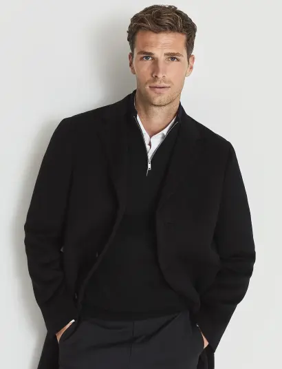 Reiss Blackhall - Black - XL Reiss Blackhall - Black - XL