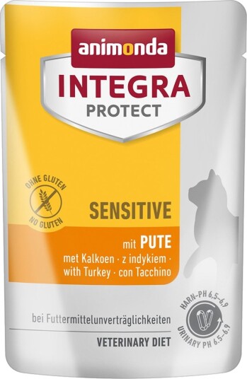 Animonda Integra våtfôr Adult Protect Sensitive Kalkun 48 x 85 g