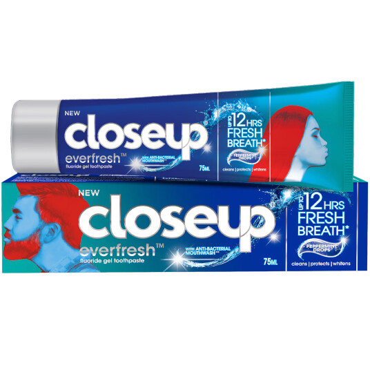 Closeup Tannkrem Gel Everfresh Peppermint Drops 90 gr.