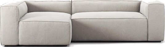 Decotique Grand 3 Seters Sofa Divan Venstre Moonwhite