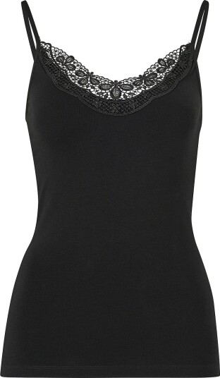 Vero Moda   Singlet vmInge Lace Singlet   Svart