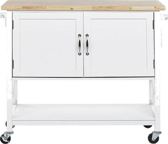 Melesse Serveringsvogn 102 cm - Hvit