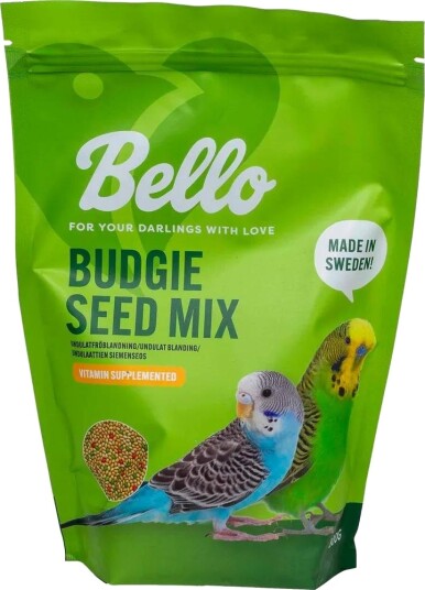 Bello Undulatfôr Frøblanding 800g
