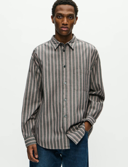 WOOD WOOD Wwcarter Shirt 25200 - Beige - L