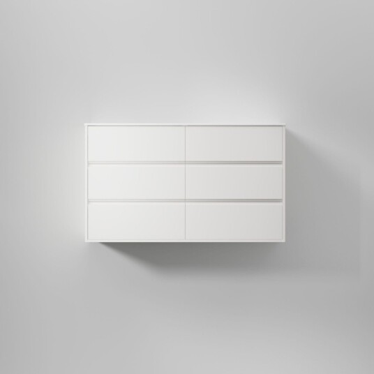 INR Iconic Nordic Rooms Terra Servantskap Pure White / 120cm Dobbel Grip