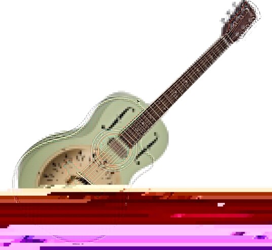 Gear4Music Roundback Elektroakustisk Gitar Blue Burst