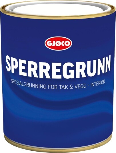 Gjøco sperregrunn hvit base 0,68 l